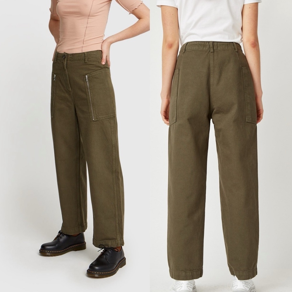 Wood Wood Olive Green Pants
